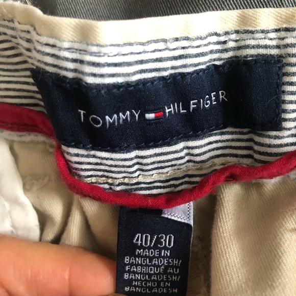 Tommy Hilfiger Cotton Chino Regular Fit Straight Leg Pants Size 40” - Picture 6 of 7